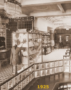 Laden im Jahr 1925
